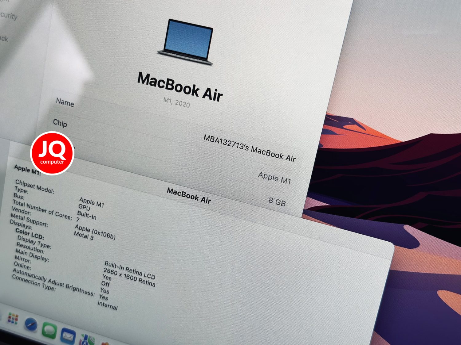 MacBook Air 13" Apple M1, 2020 - Image 7