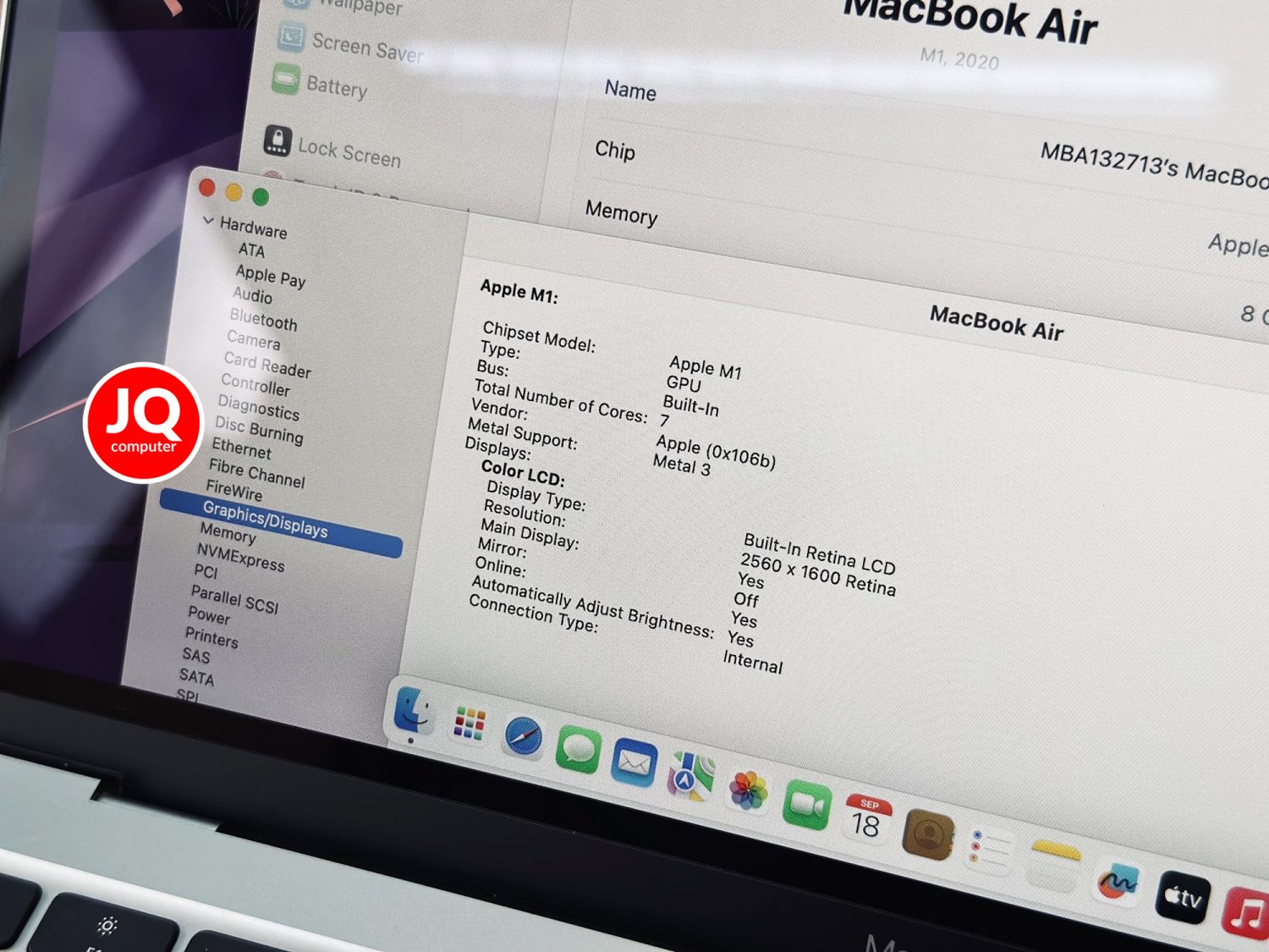 MacBook Air 13" Apple M1, 2020 - Image 8