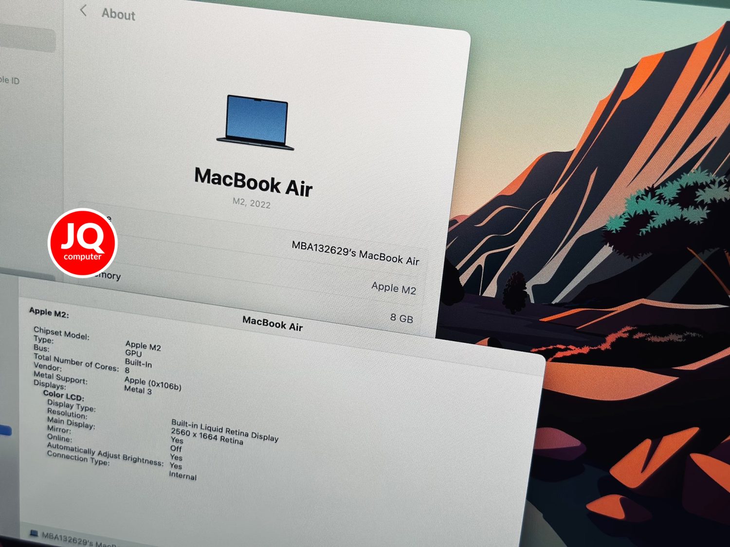MacBook Air 13" Apple M2, 2022 - Image 6
