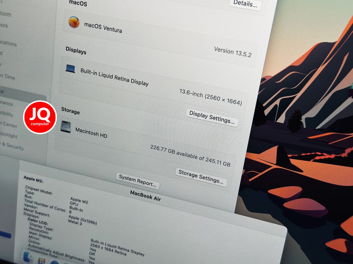 MacBook Air 13" Apple M2, 2022 - Image 7