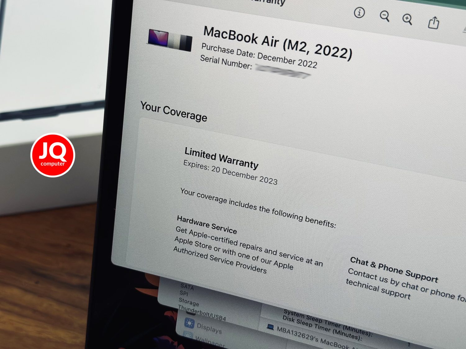 MacBook Air 13" Apple M2, 2022 - Image 10