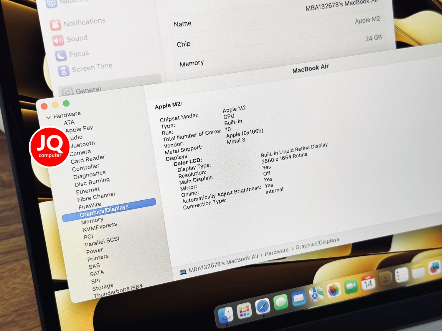 MacBook Air 13" Apple M2, 2022 (CTO) - Image 6