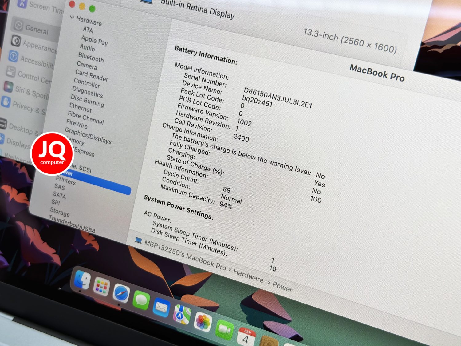 MacBook Pro 13" Apple M1, 2020 (Apple Care+) - Image 10