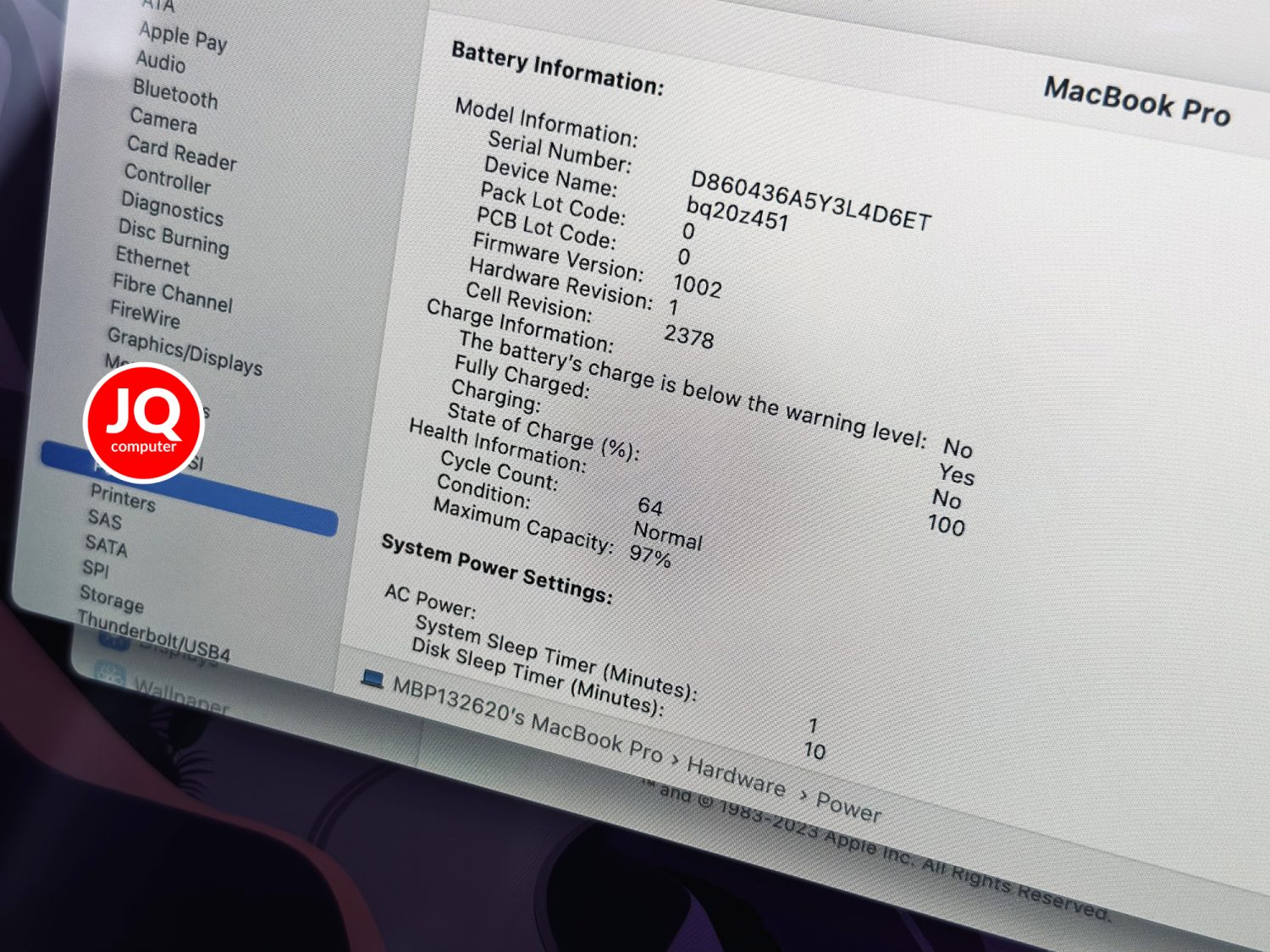 MacBook Pro 13" Apple M1, 2020 - Image 9