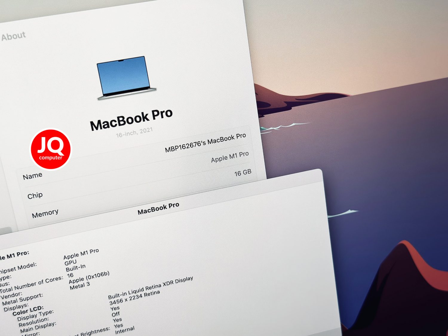 MacBook Pro 16" Apple M1 Pro, 2021 - Image 6