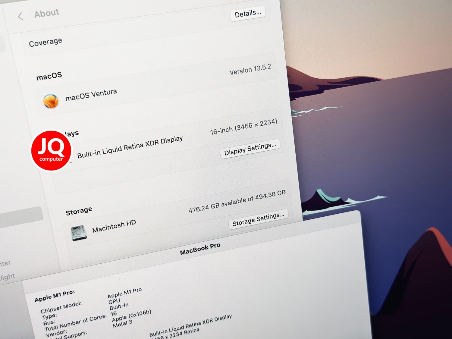 MacBook Pro 16" Apple M1 Pro, 2021 - Image 8