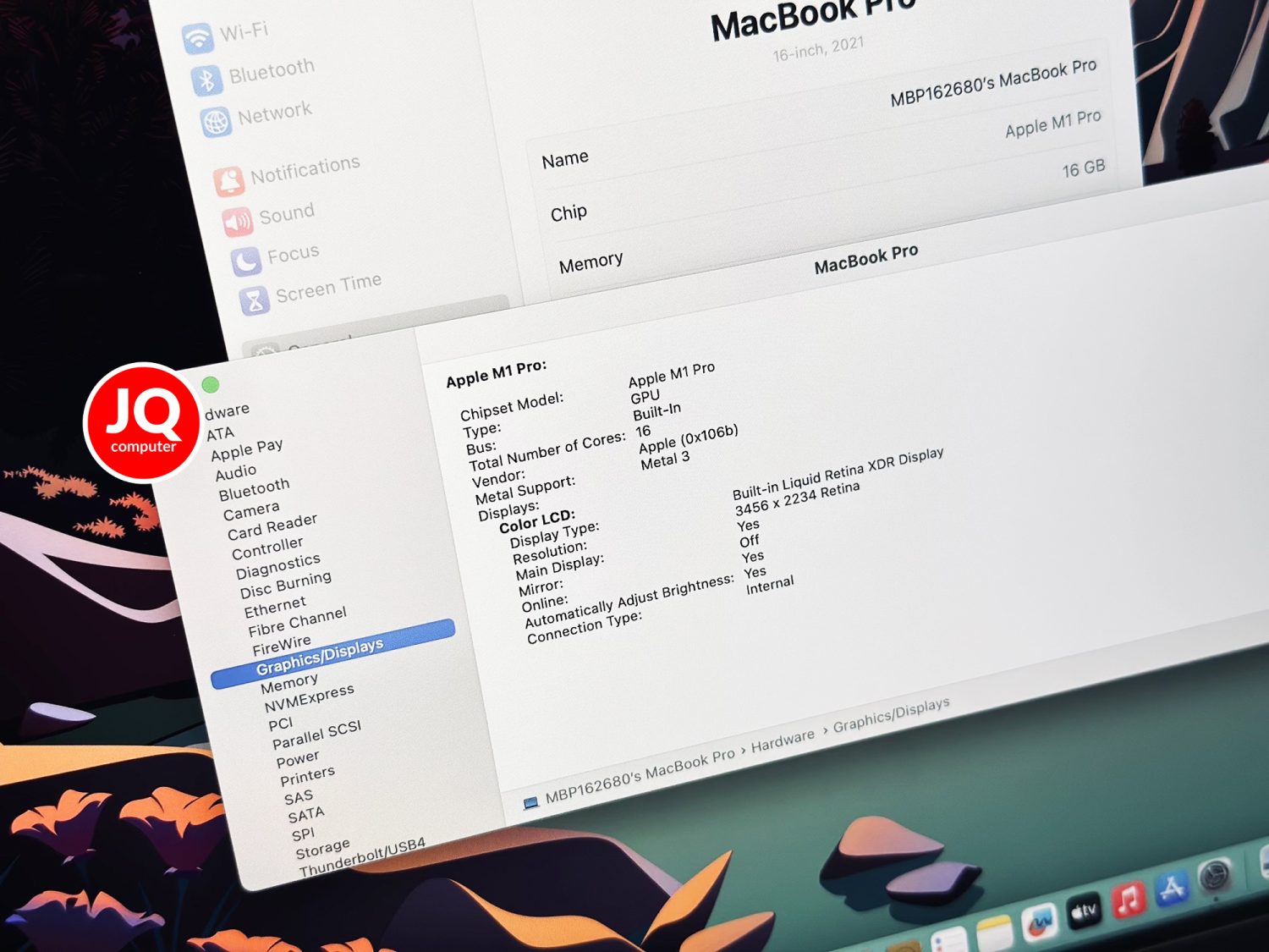 MacBook Pro 16" Apple M1 Pro, 2021 - Image 7