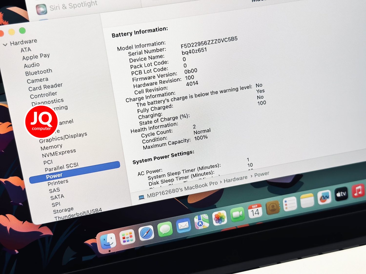 MacBook Pro 16" Apple M1 Pro, 2021 - Image 9