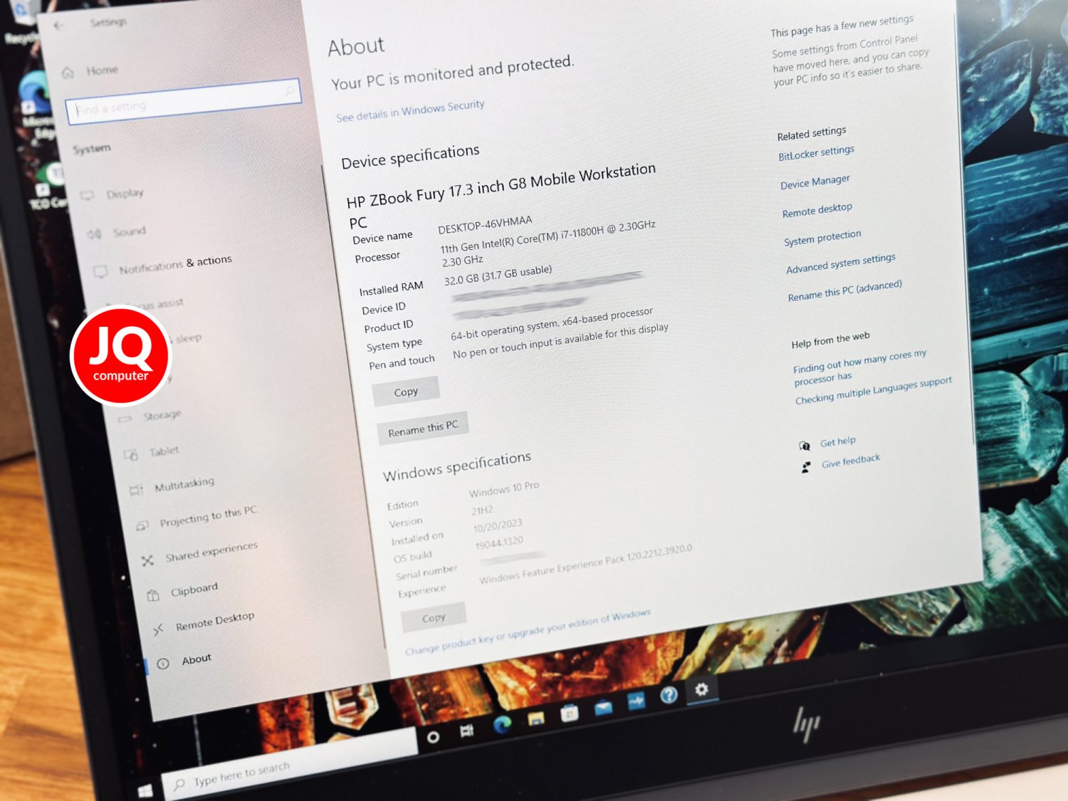 HP ZBook Fury 17 G8 - Image 7