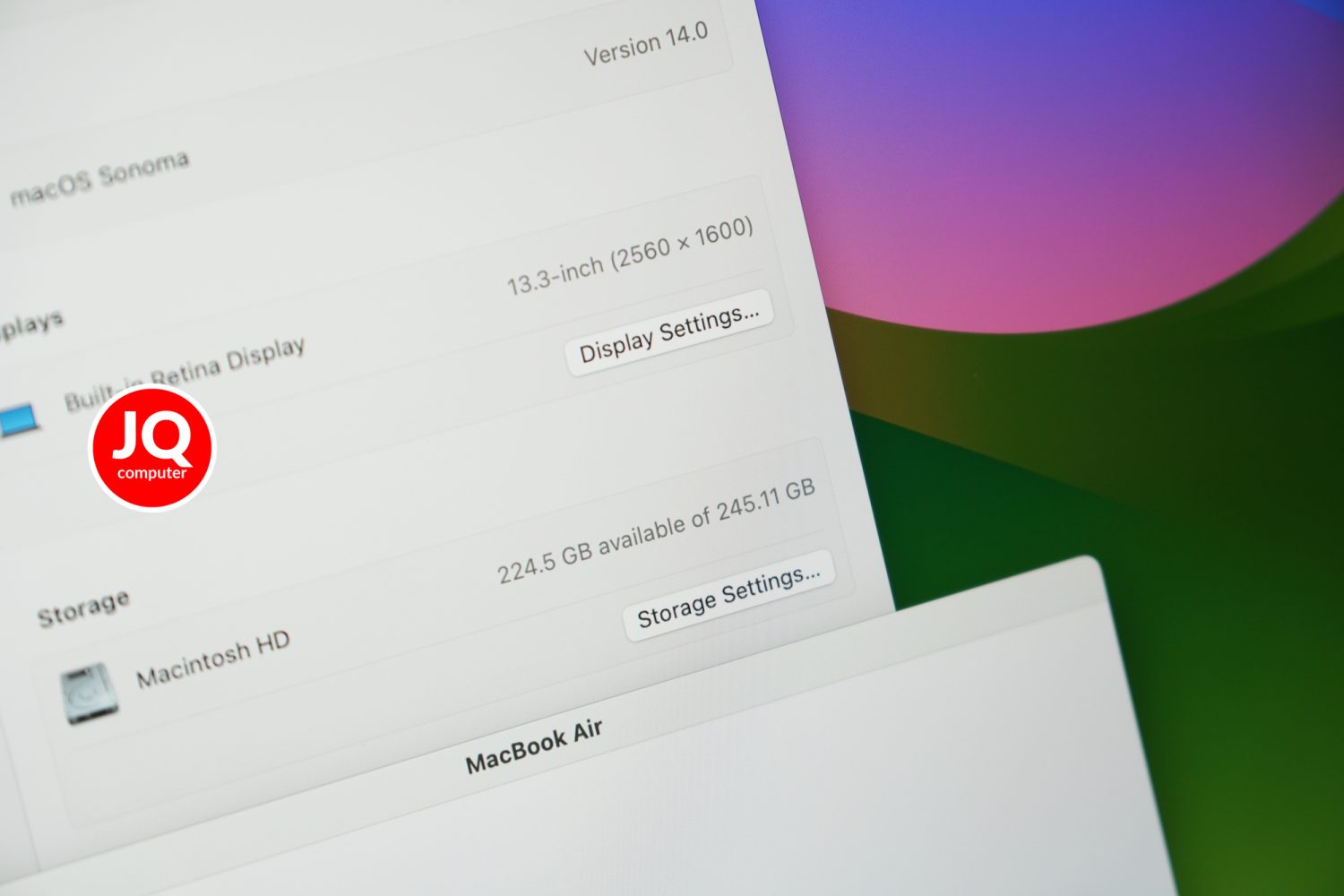 MacBook Air 13" Apple M1, 2020 - Image 8