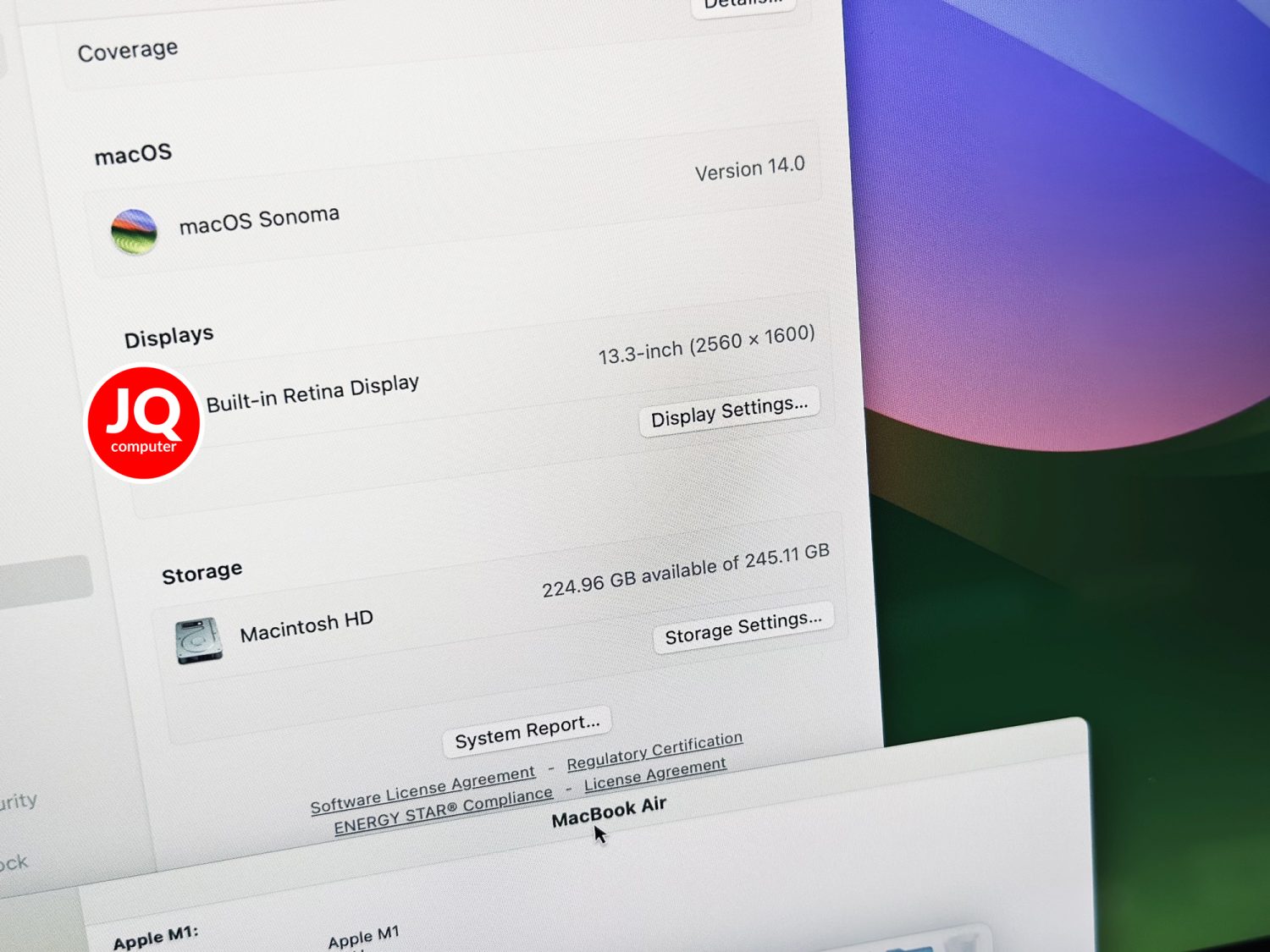 MacBook Air 13" Apple M1, 2020 - Image 9