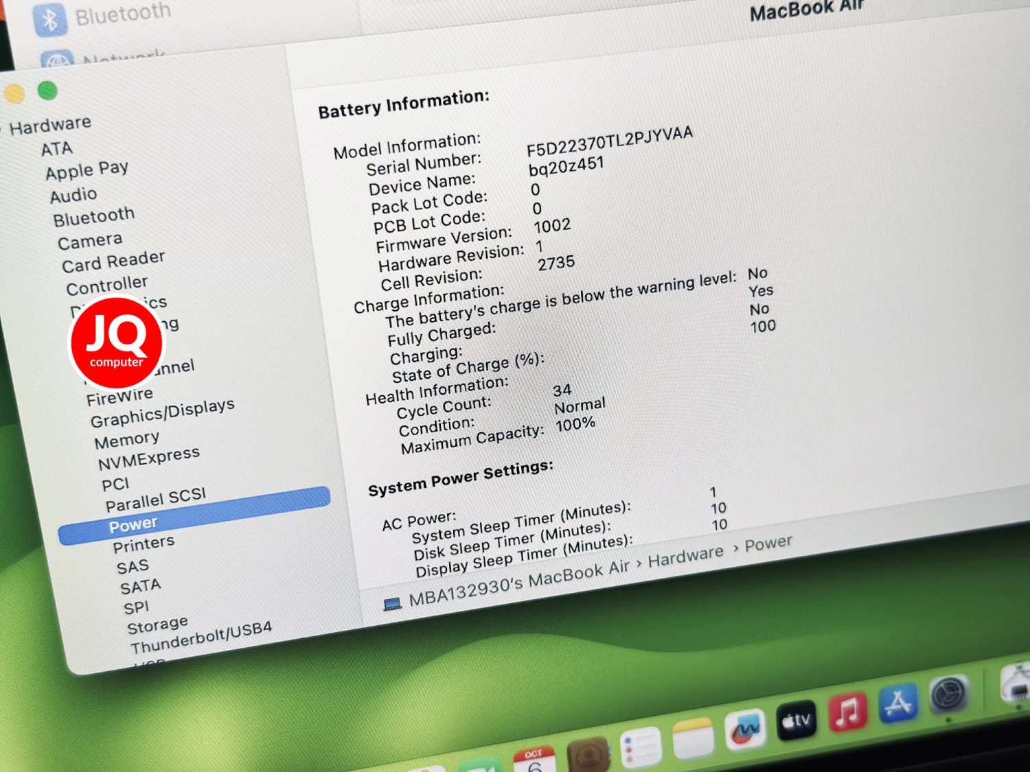 MacBook Air 13" Apple M1, 2020 - Image 10