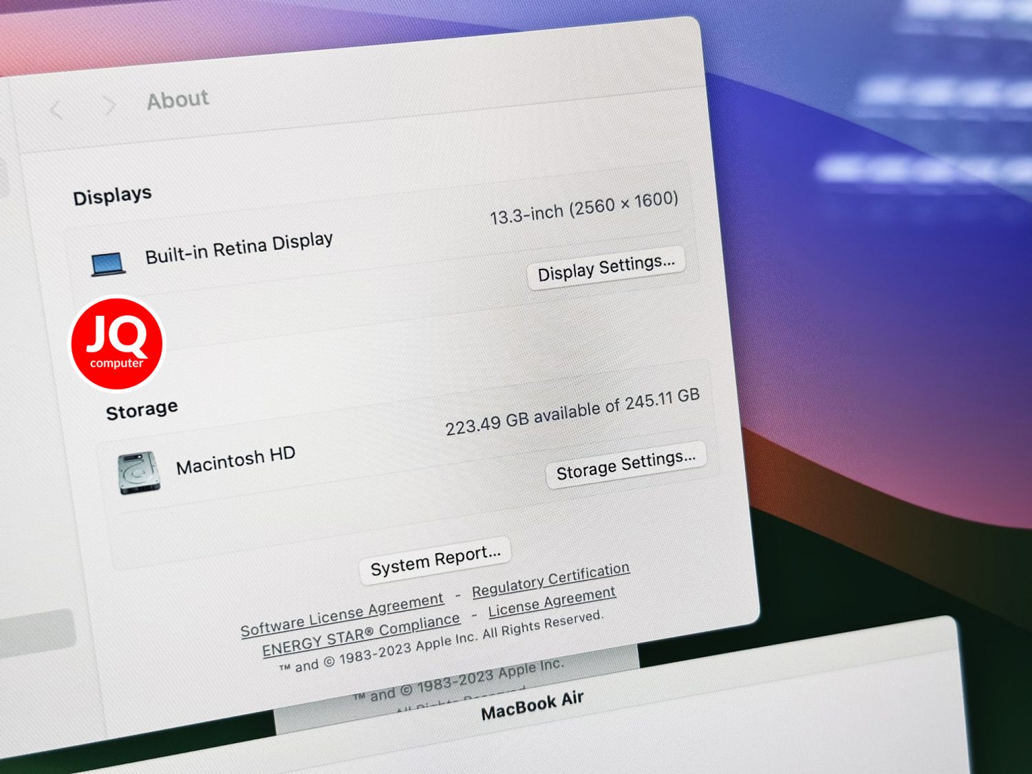 MacBook Air 13" Apple M1, 2020 - Image 8