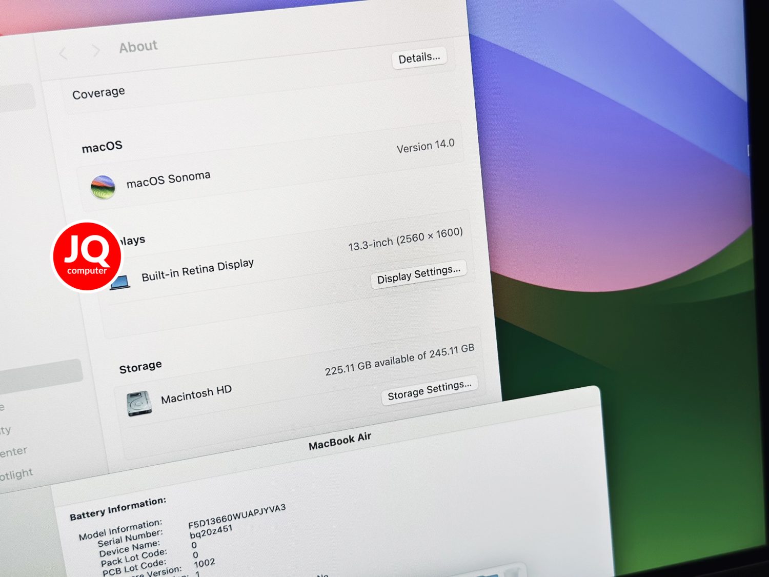 MacBook Air 13" Apple M1, 2020 (CTO) - Image 7