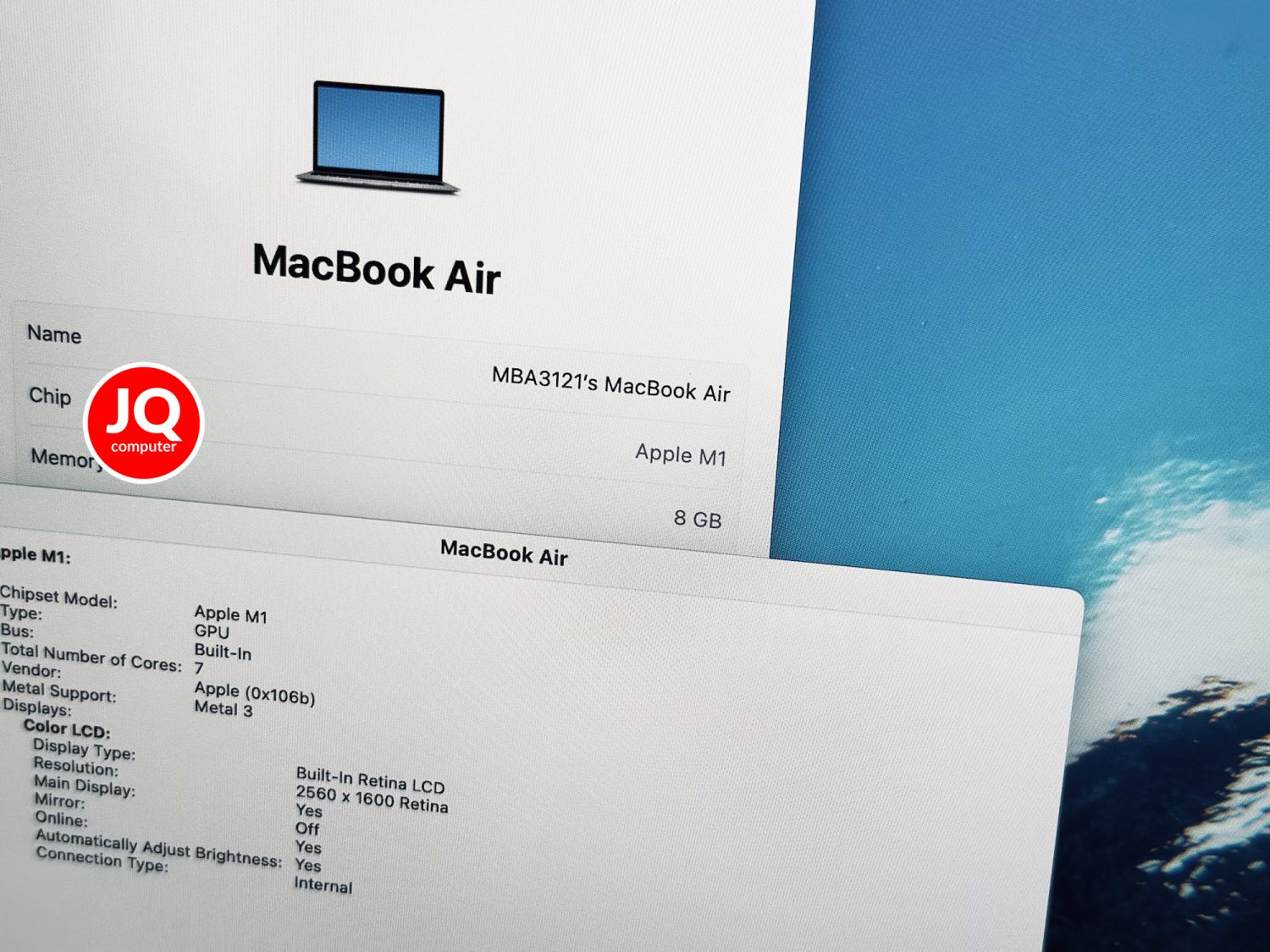 MacBook Air 13" Apple M1, 2020 - Image 6
