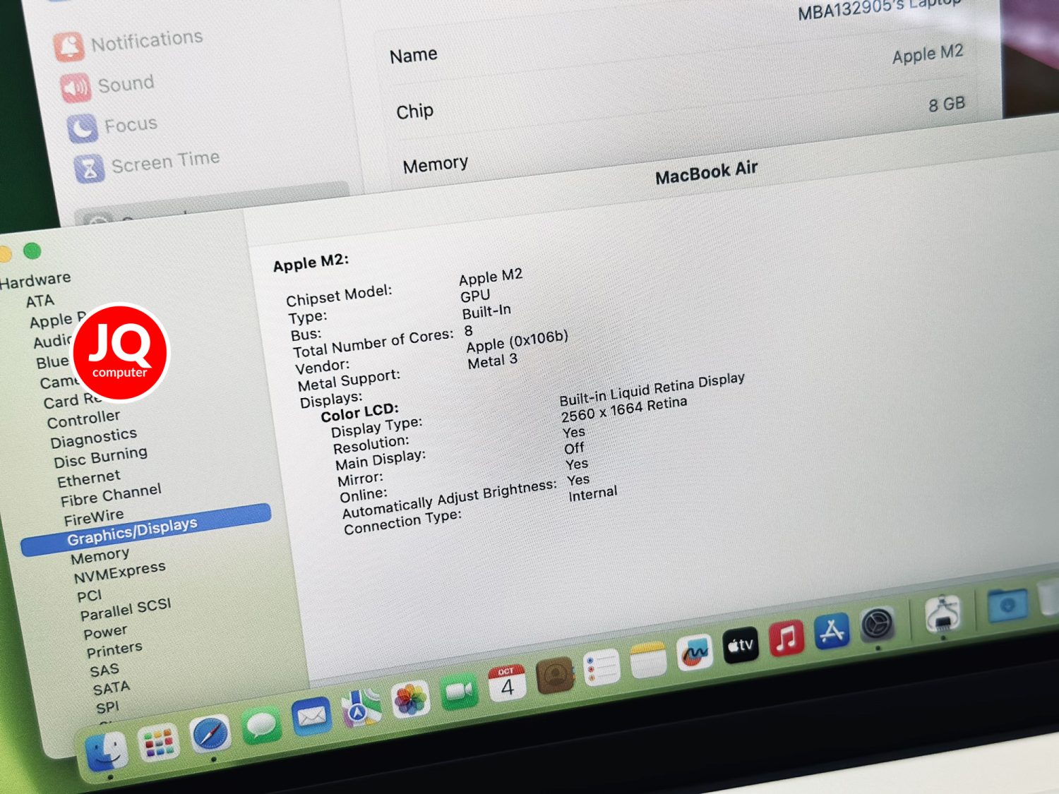 MacBook Air 13" Apple M2, 2022 - Image 6