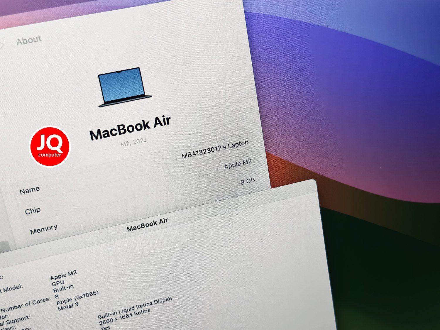 MacBook Air 13" Apple M2, 2022 - Image 5