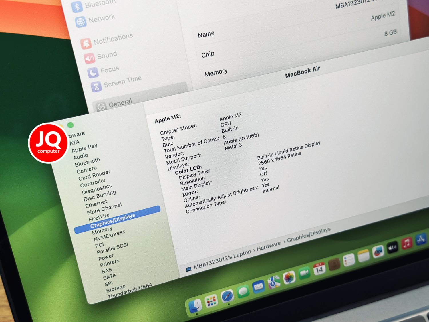 MacBook Air 13" Apple M2, 2022 - Image 6