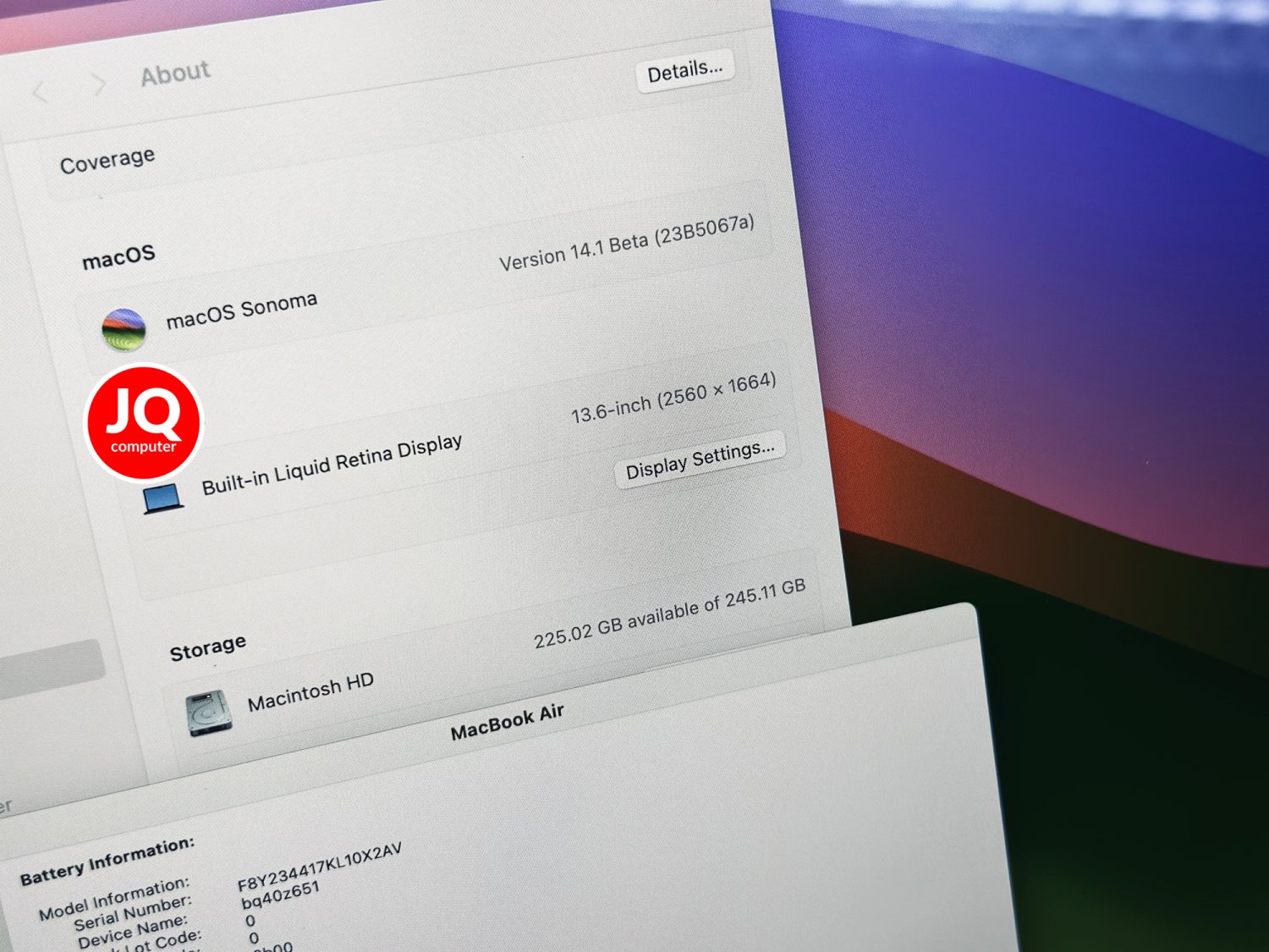 MacBook Air 13" Apple M2, 2022 - Image 7