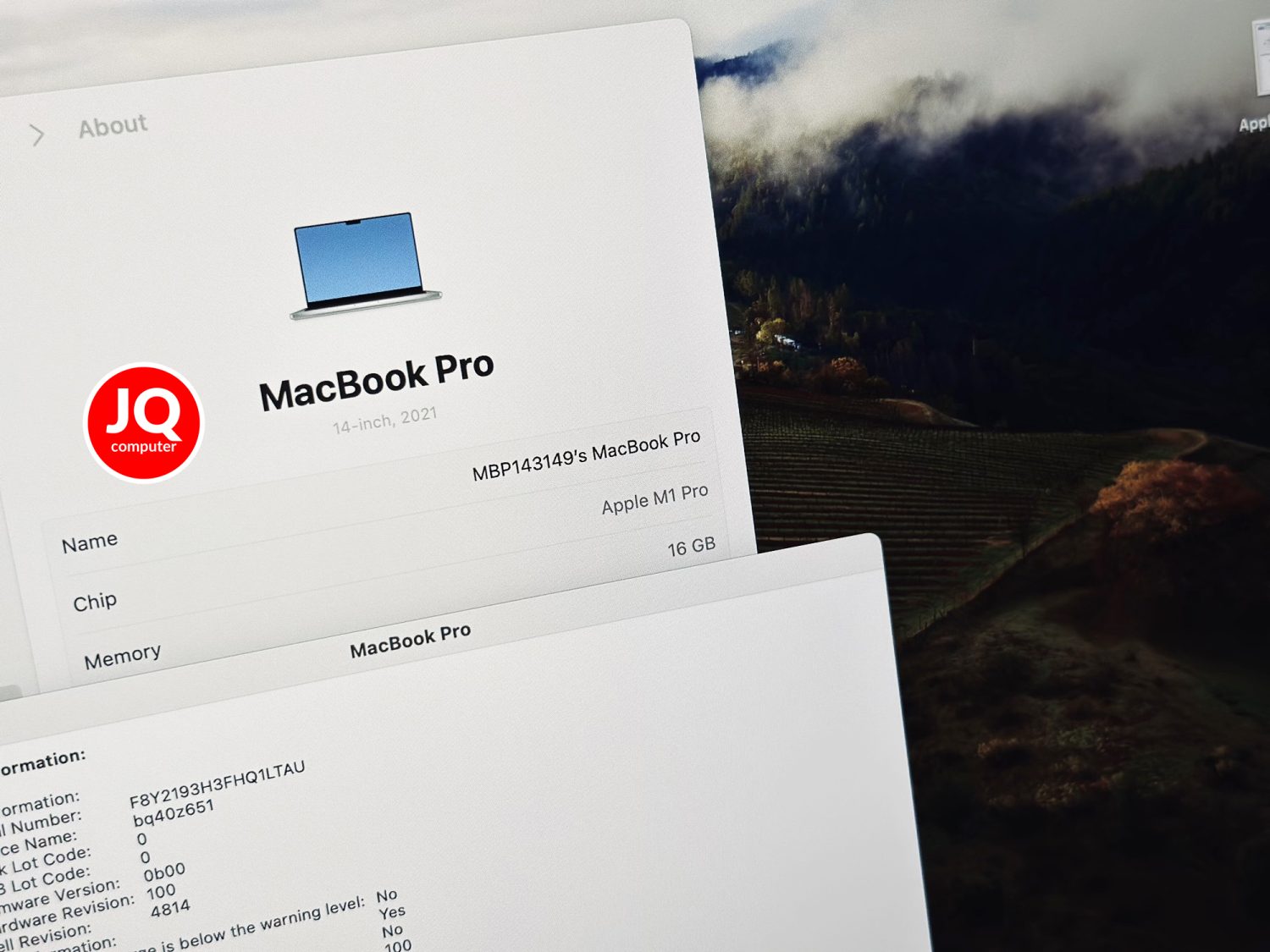 MacBook Pro 14" Apple M1 Pro, 2021 - Image 7
