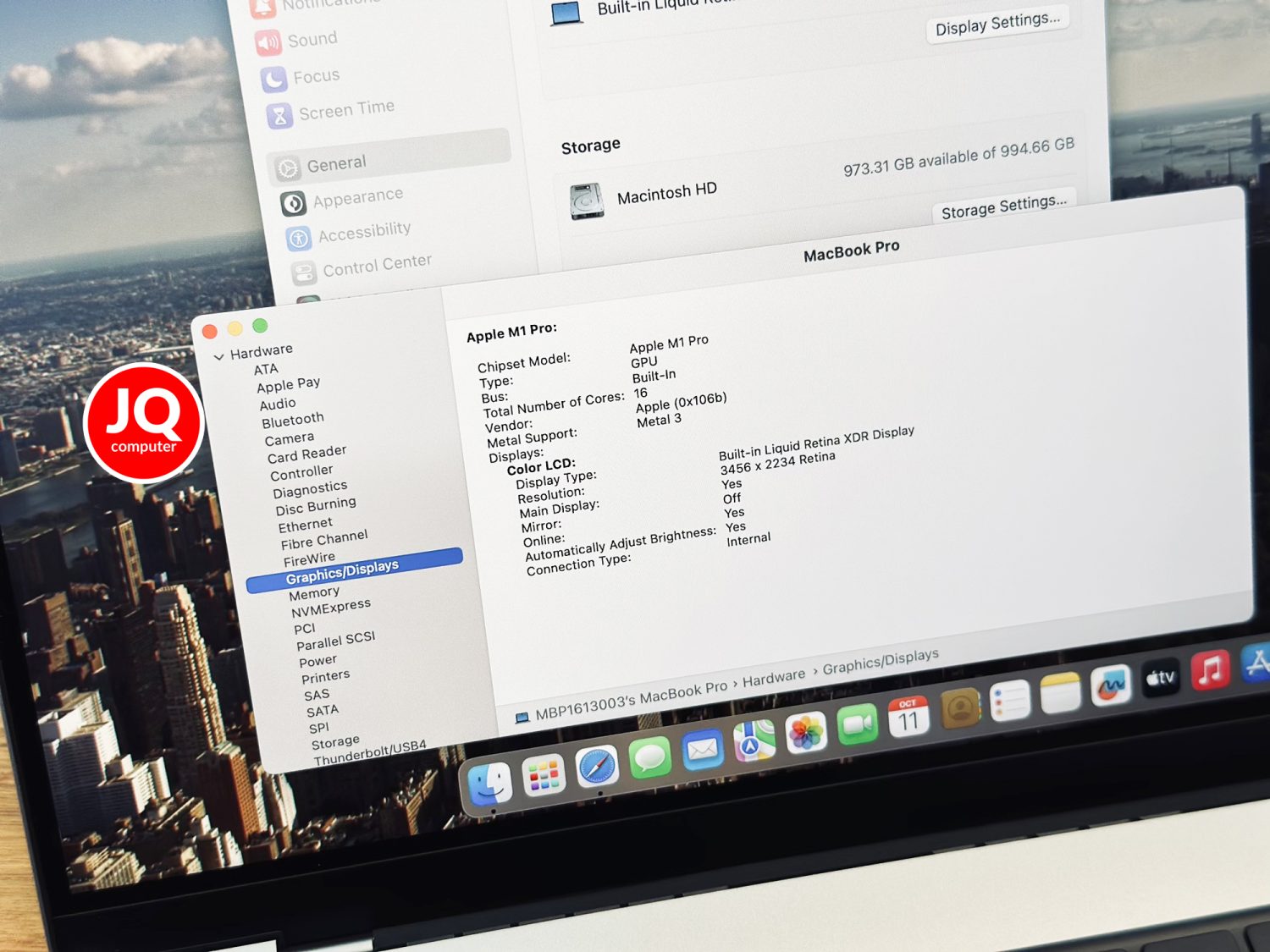 MacBook Pro 16" Apple M1 Pro, 2021 (TOPSPEC) - Image 8