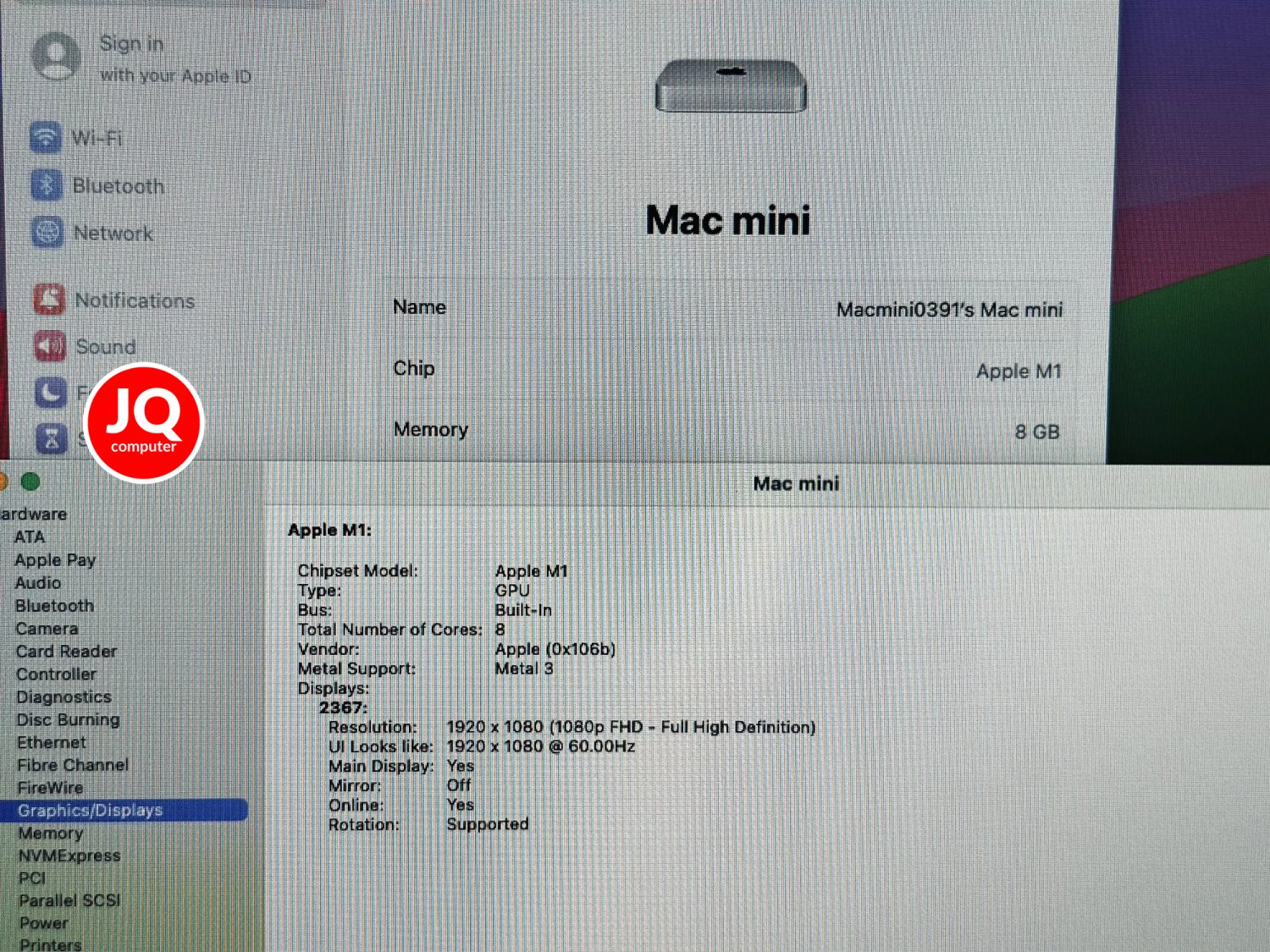 Mac mini 2020, Apple M1 - Image 3