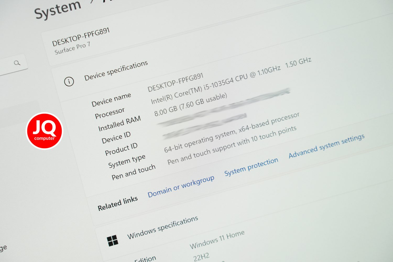 Surface Pro 7, Intel Core i5 - Image 6