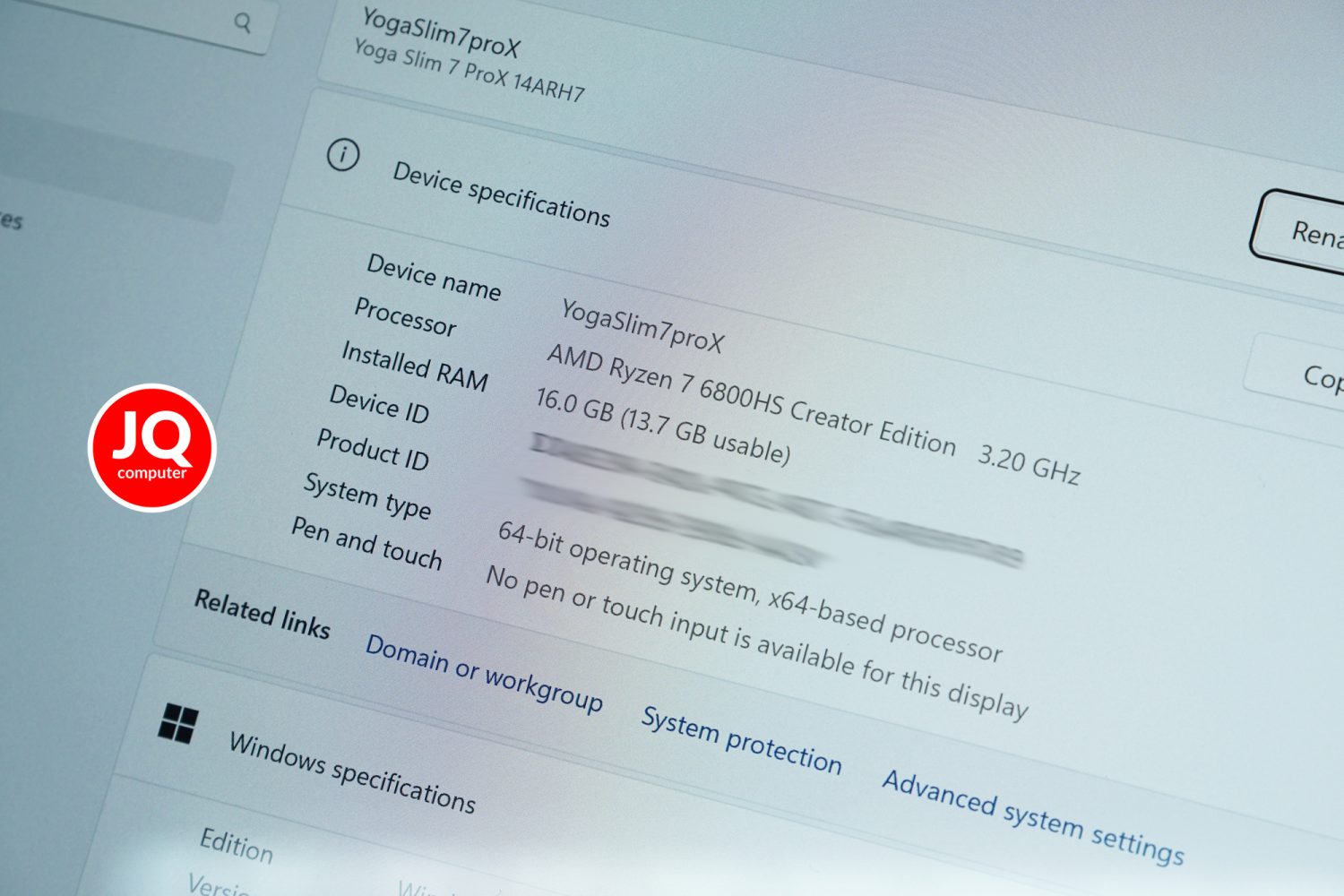 Lenovo IdeaPad Yoga Slim 7 Pro X (14ARH7) - Image 6