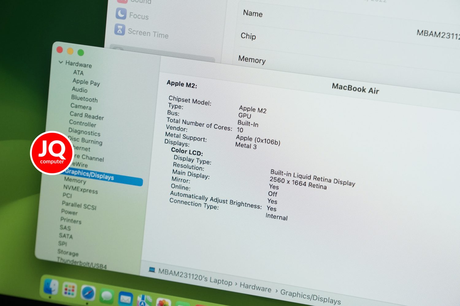 MacBook Air 13" M2, 2022 (Top Spec & Apple Care+) - Image 5