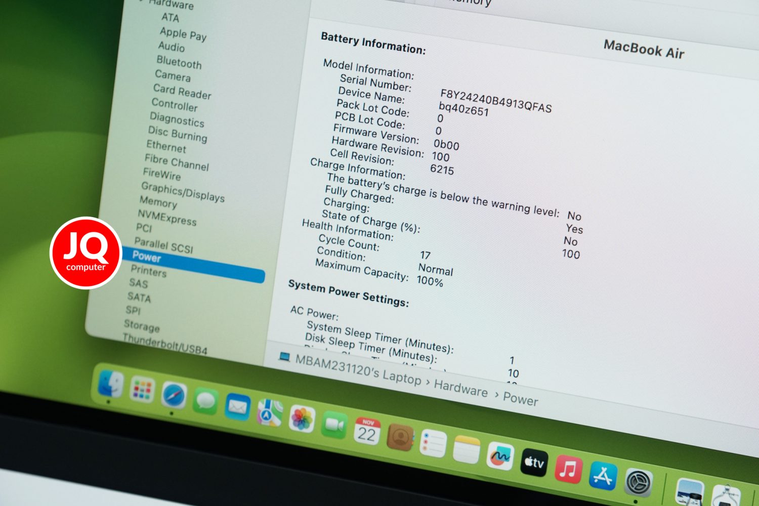 MacBook Air 13" M2, 2022 (Top Spec & Apple Care+) - Image 6
