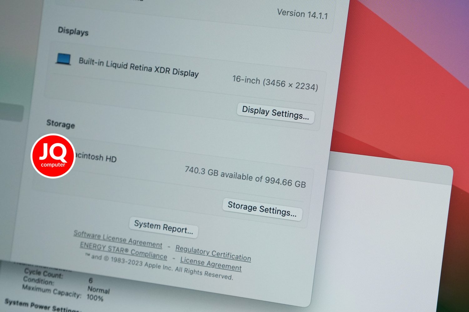 MacBook Pro 16" Apple M2 Pro, 2023 (TOPSPEC) - Image 8