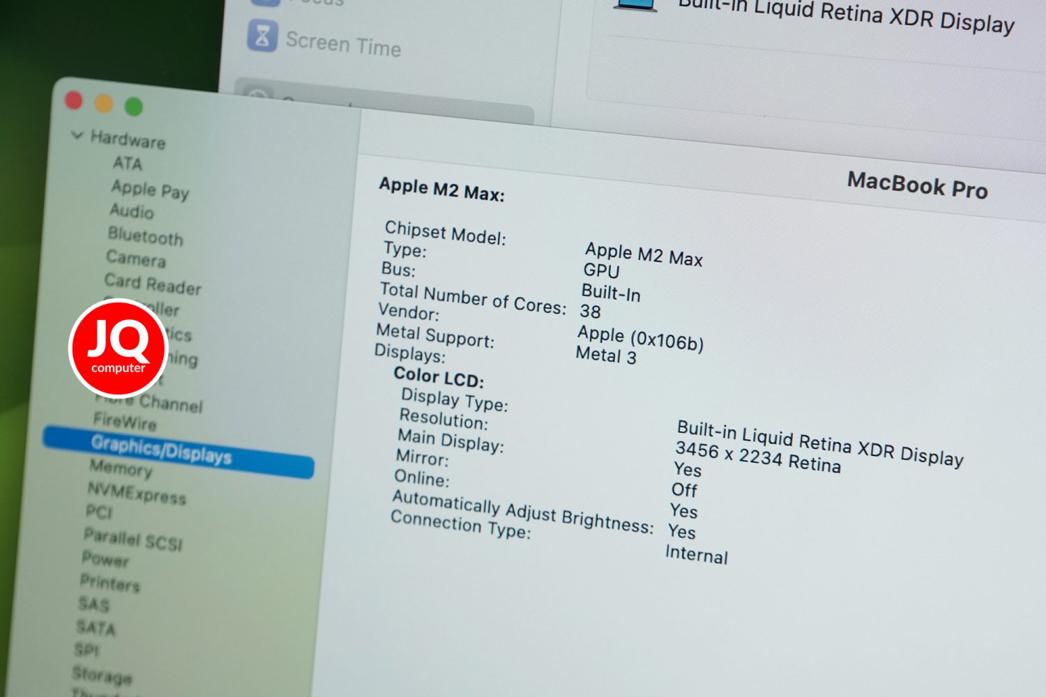 MacBook Pro 16" M2 Max, 2023 (CTO,Apple Care+) - Image 7