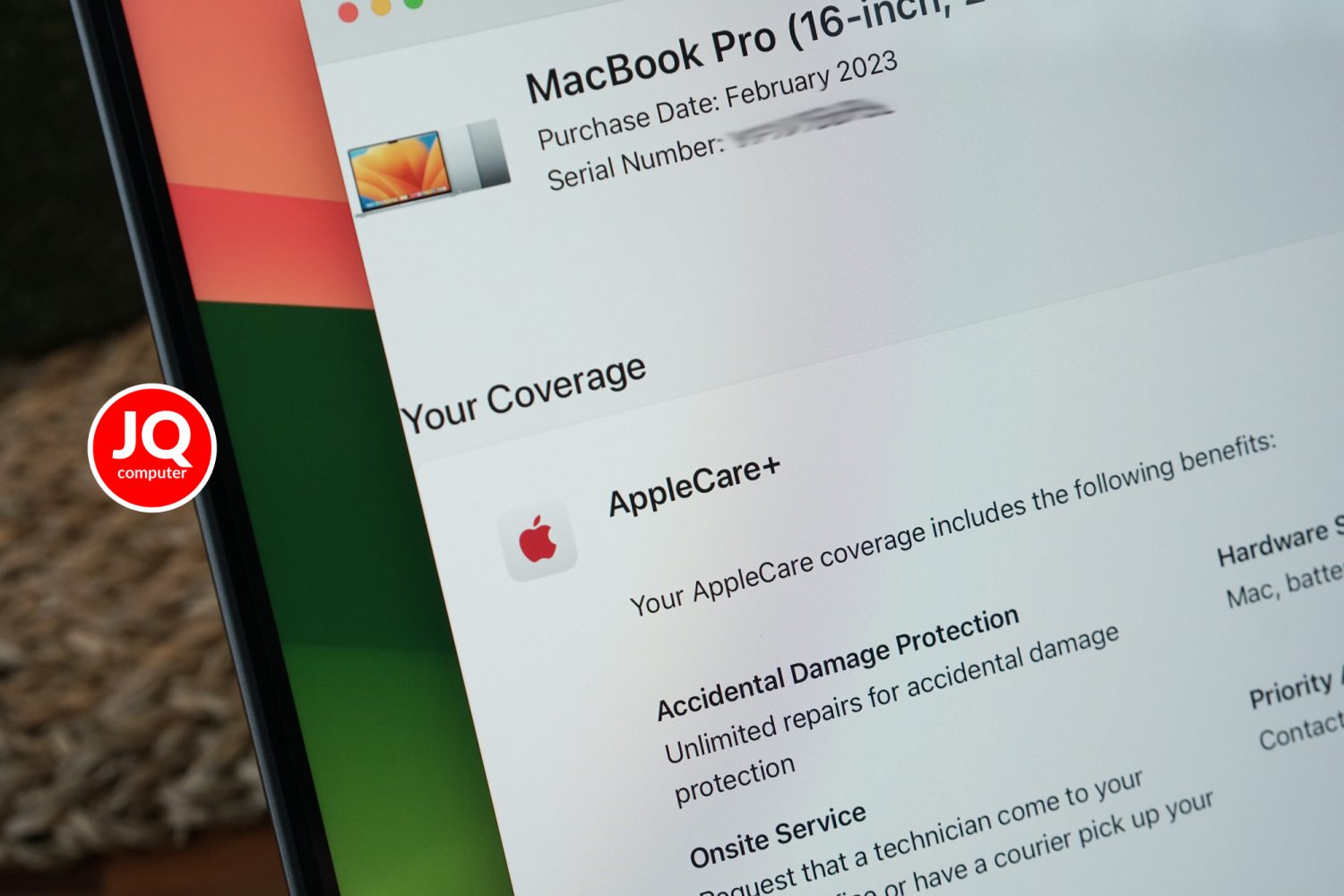 MacBook Pro 16" M2 Max, 2023 (CTO,Apple Care+) - Image 9