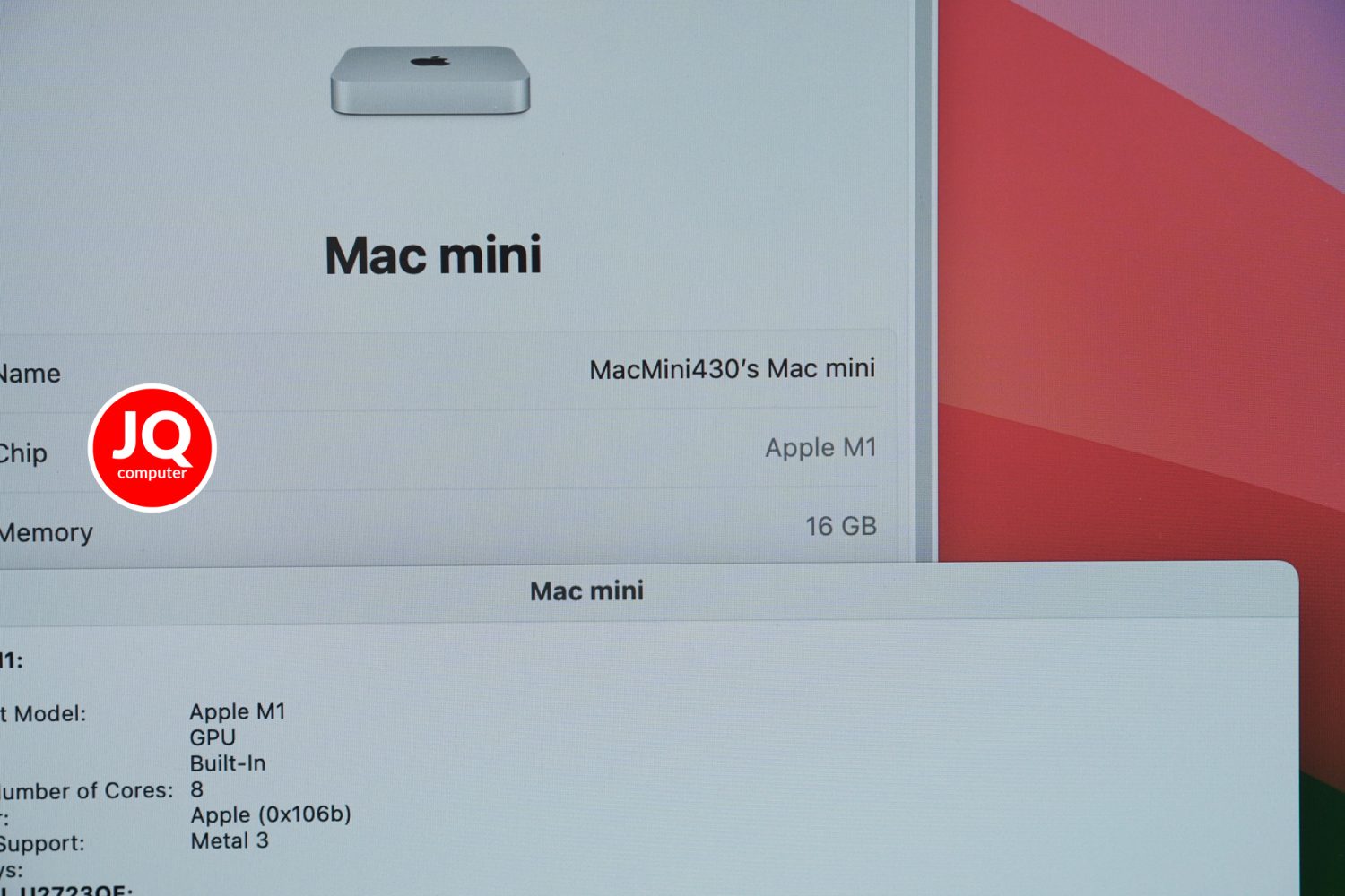 Mac mini, Apple M1, 2020 (CTO) - Image 5