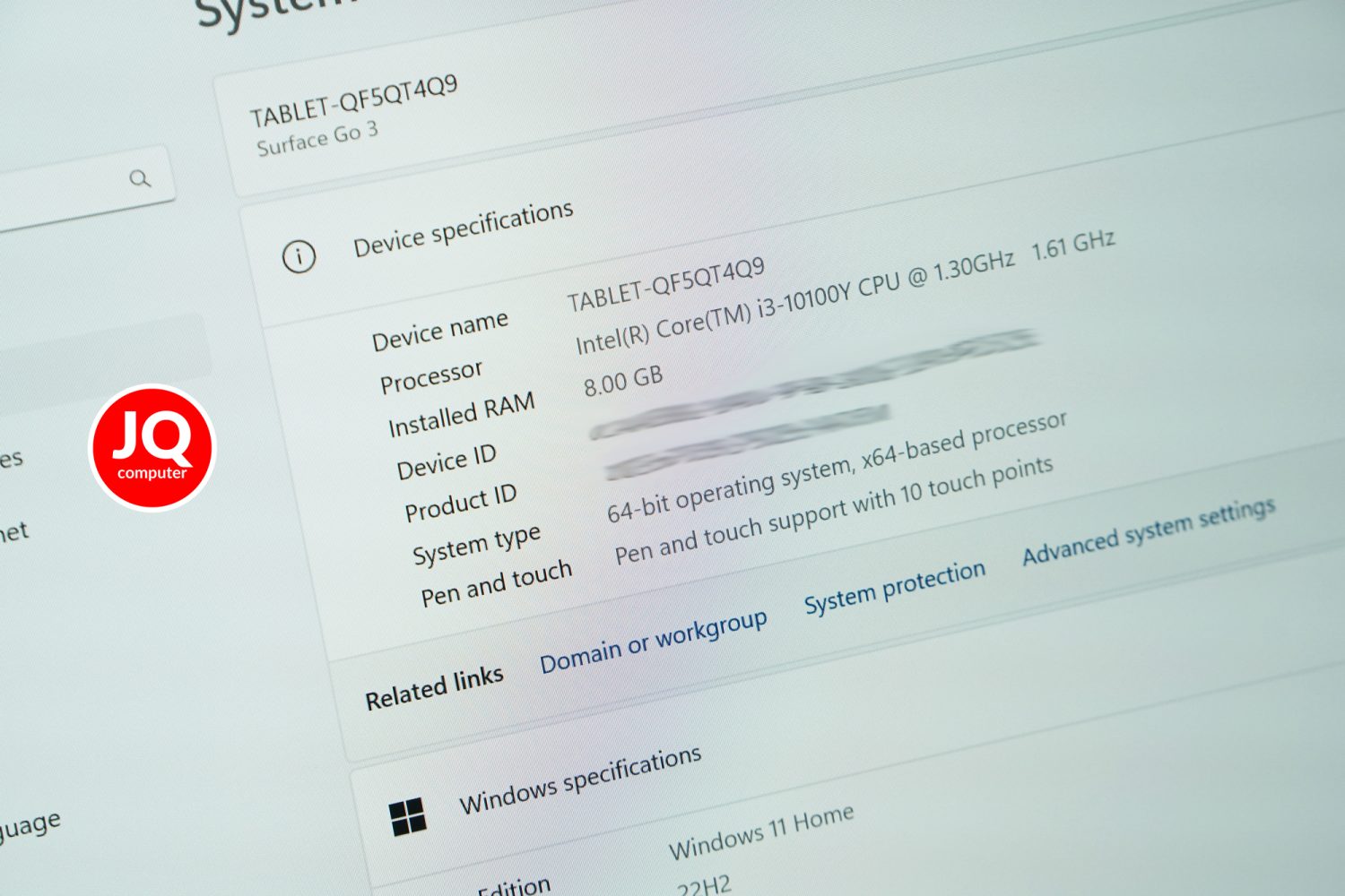 Surface Go 3, Intel Core i3 (LTE) - Image 6