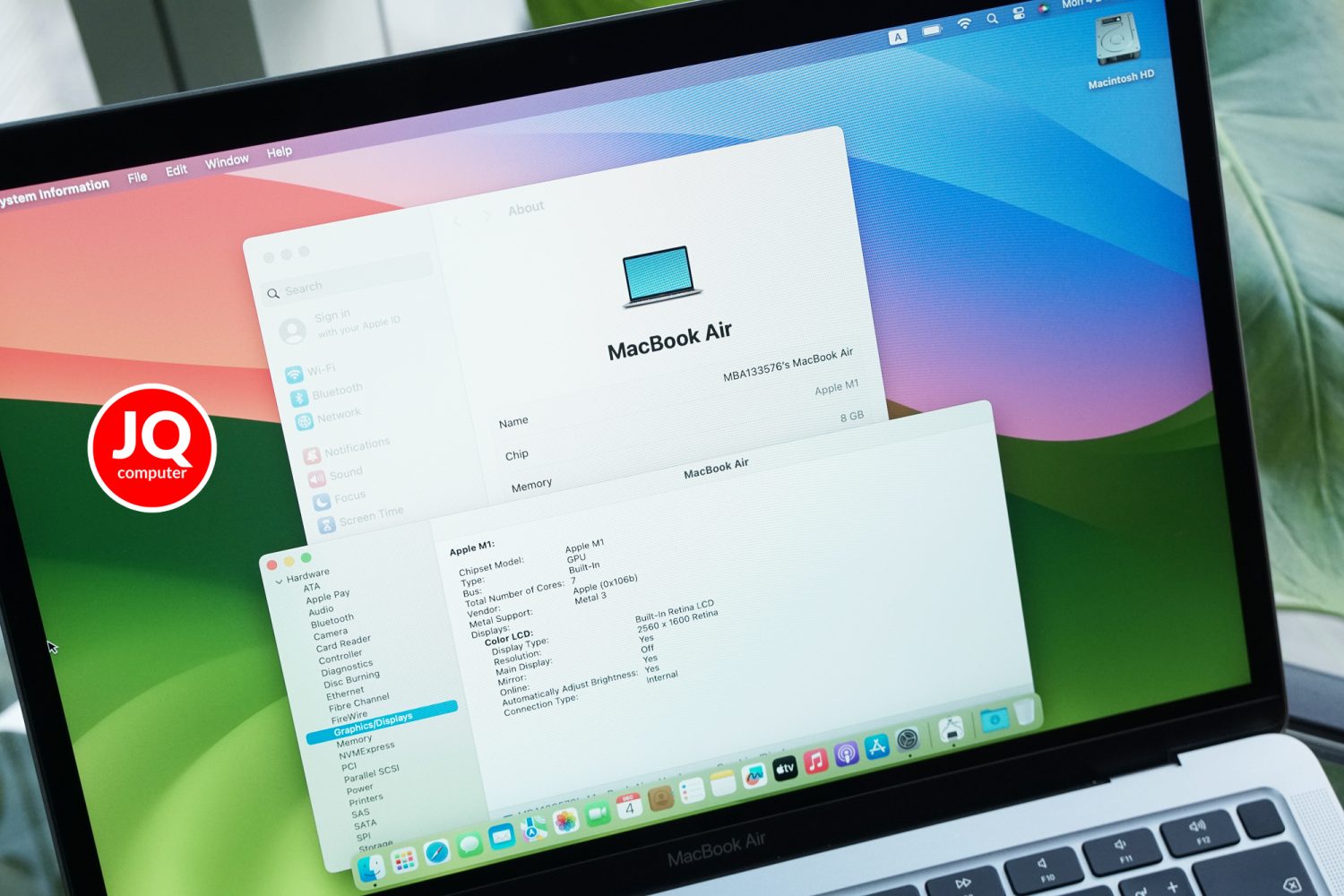 MacBook Air 13" Apple M1, 2020 - Image 6