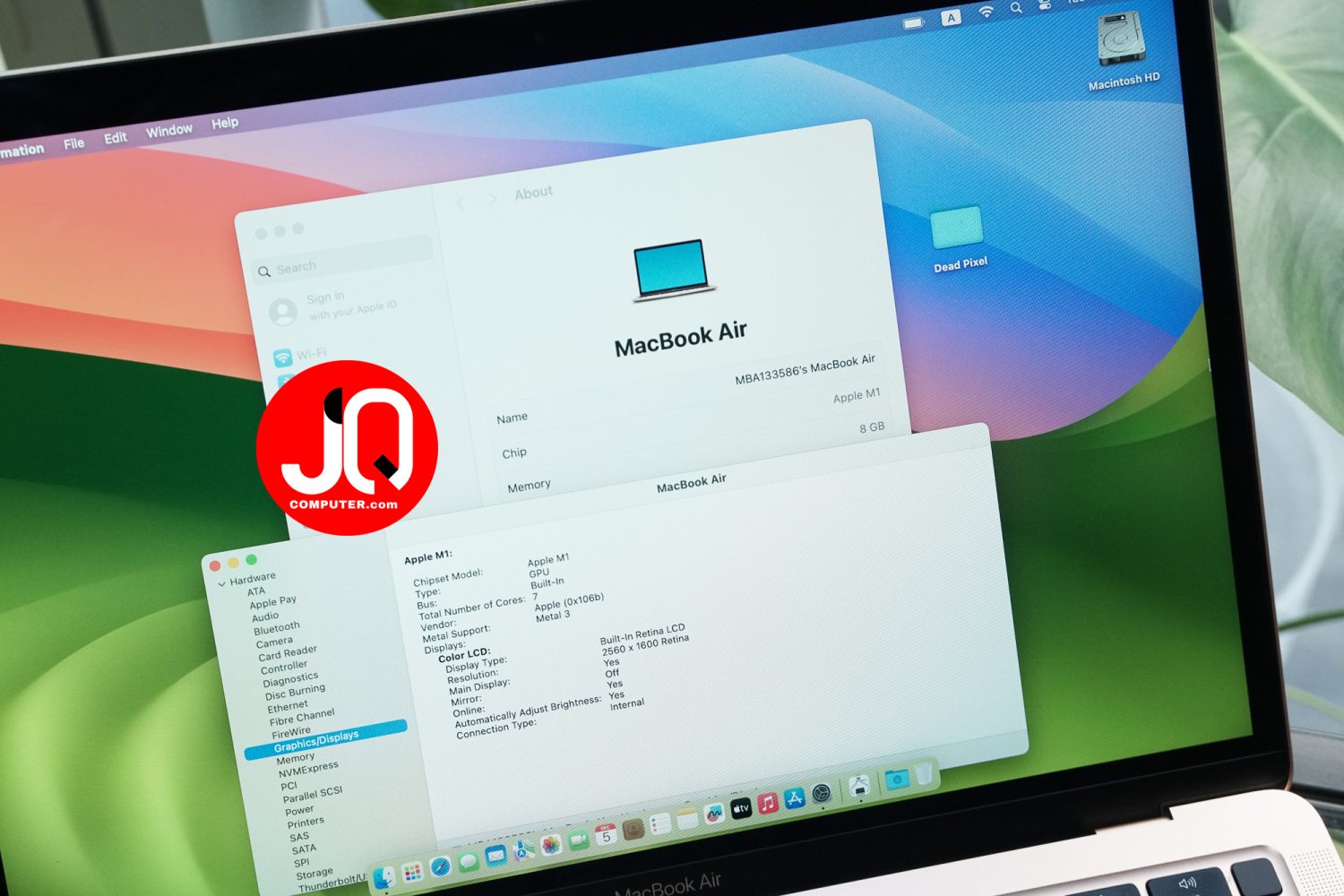 MacBook Air 13" Apple M1, 2020 - Image 6