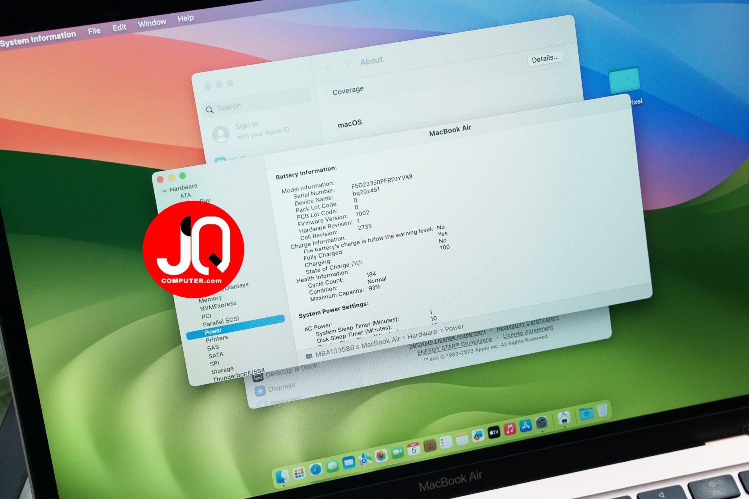 MacBook Air 13" Apple M1, 2020 - Image 8