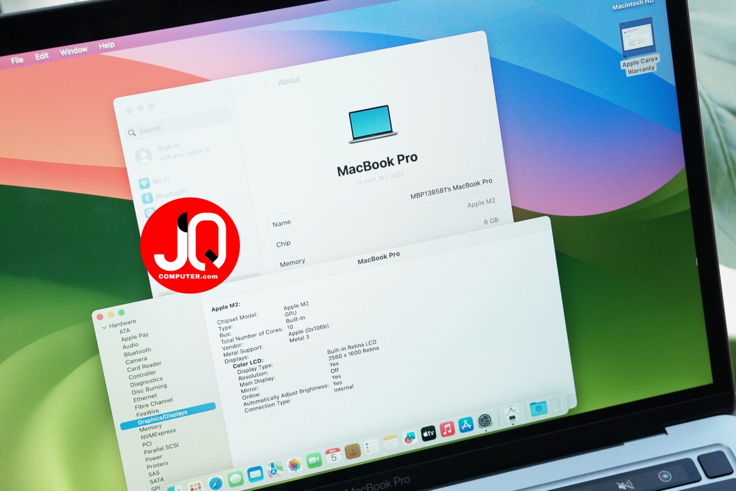 MacBook Pro 13" Apple M2, 2022 - Image 6