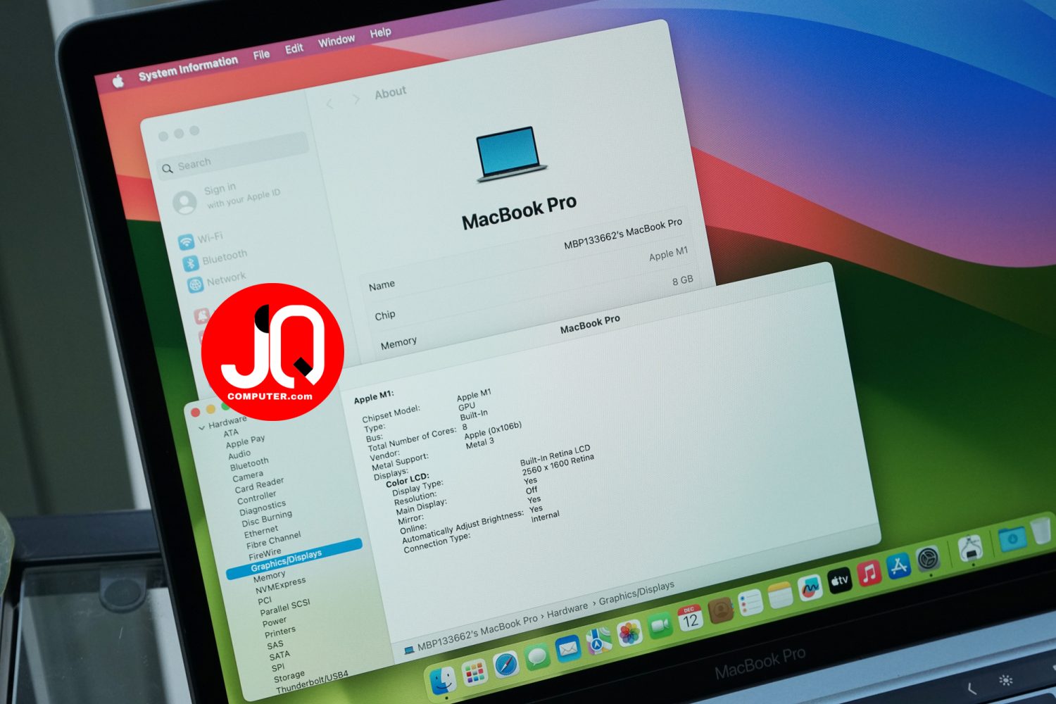 MacBook Pro 13" Apple M1, 2020 - Image 7