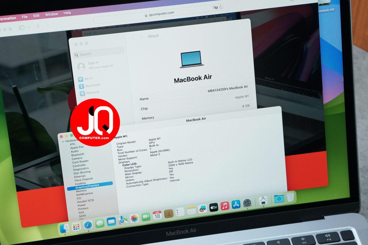MacBook Air 13" Apple M1, 2020 - Image 5