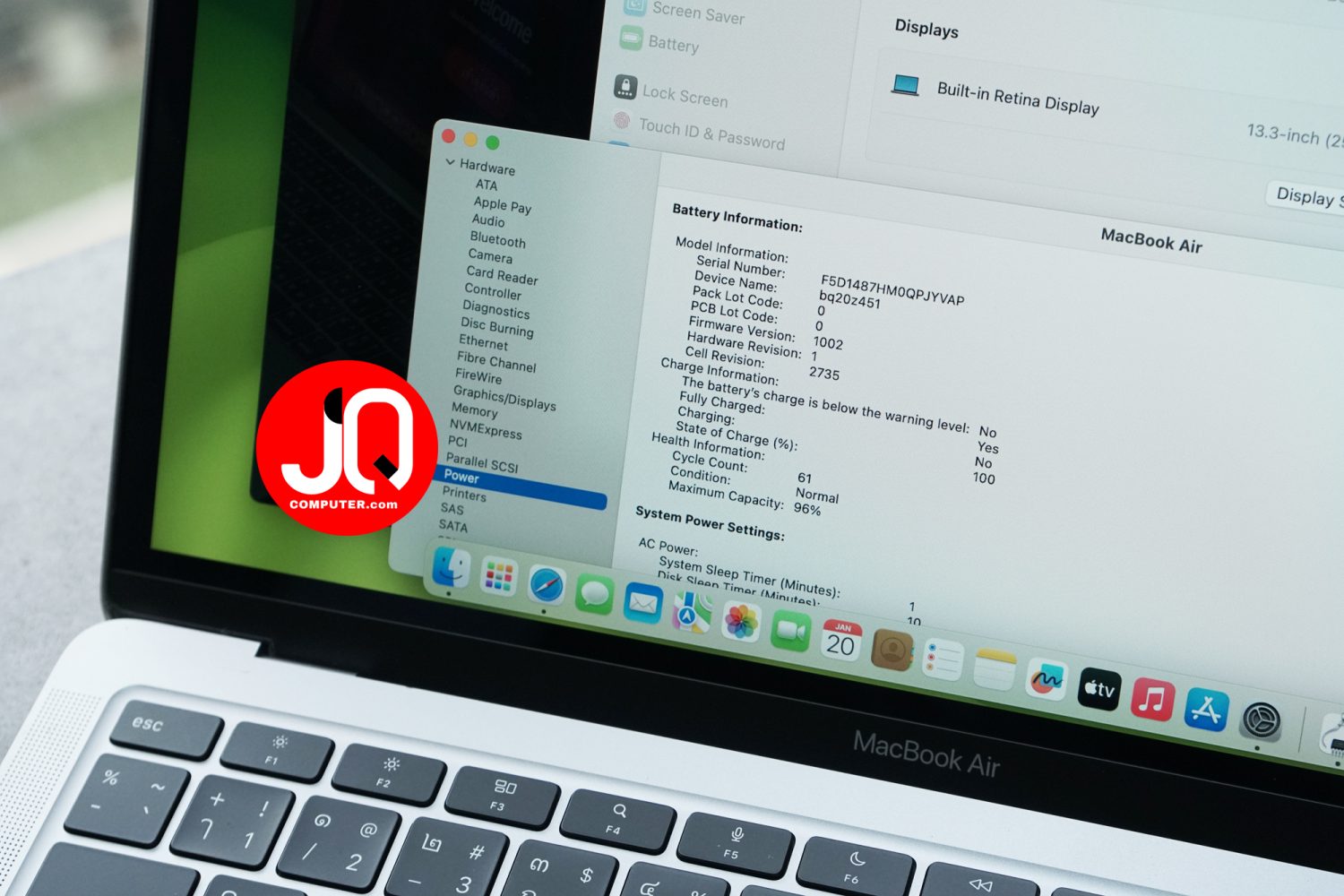 MacBook Air 13" Apple M1, 2020 - Image 8