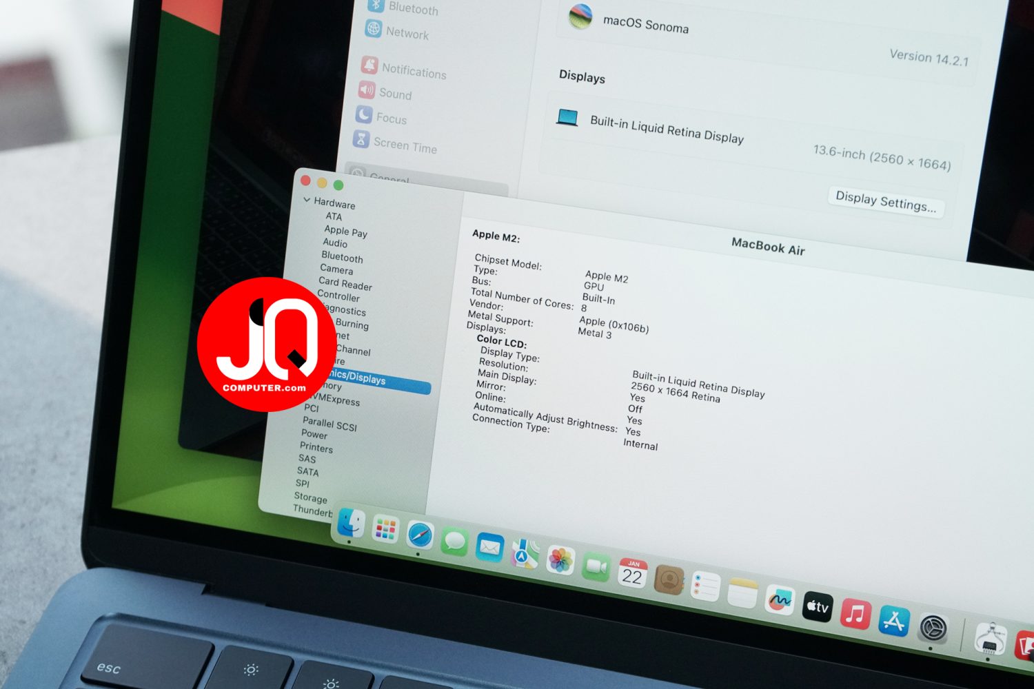 MacBook Air 13" Apple M2, 2022 - Image 7