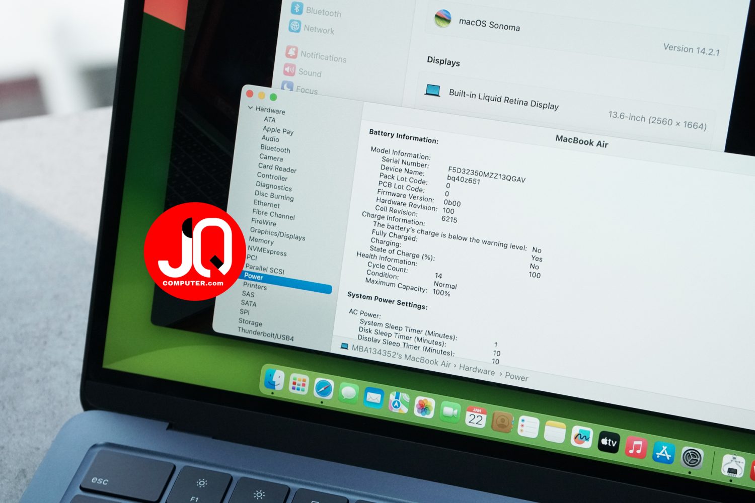 MacBook Air 13" Apple M2, 2022 - Image 8