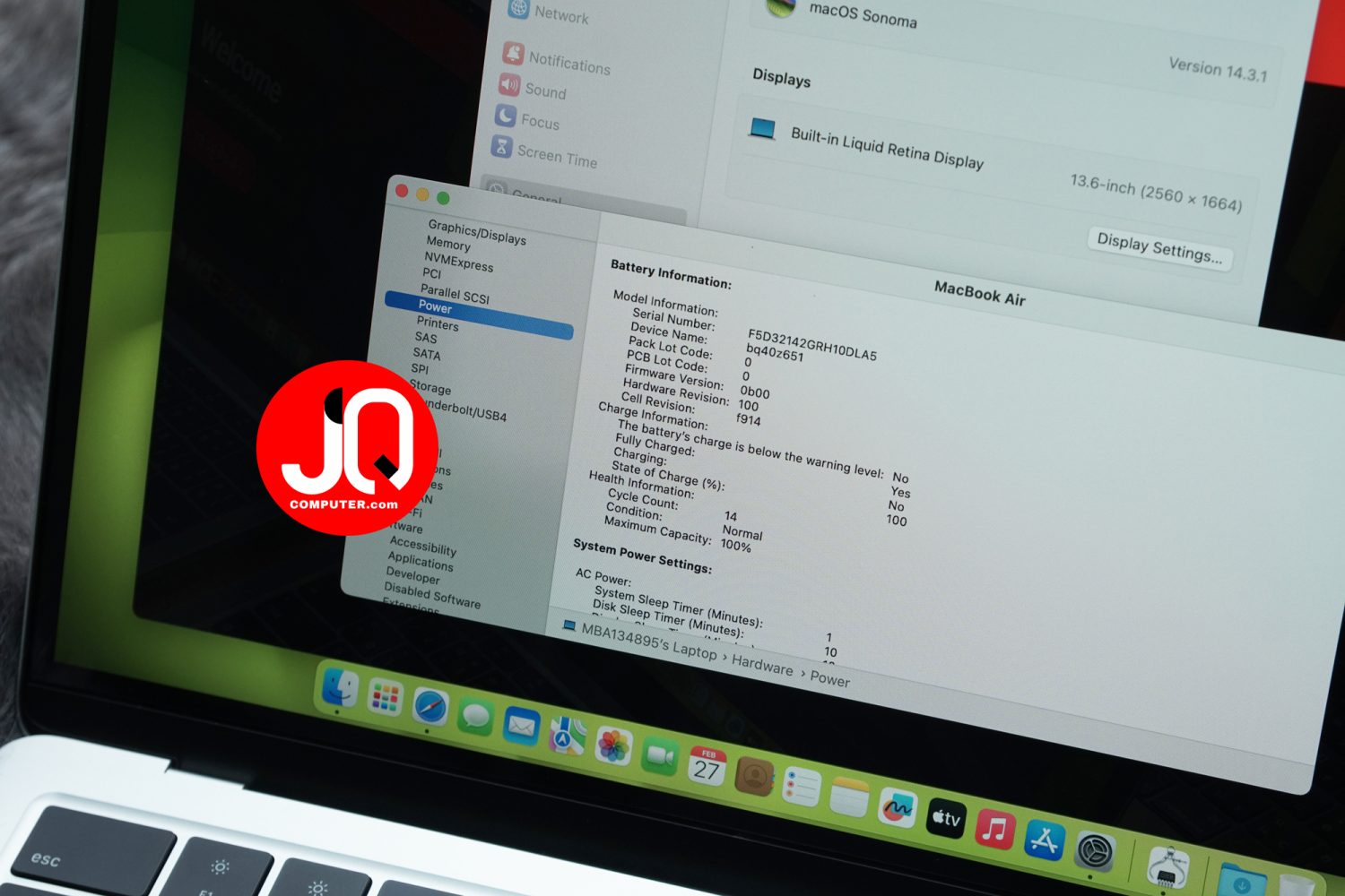 MacBook Air 13" Apple M2, 2022 (TOP) - Image 8
