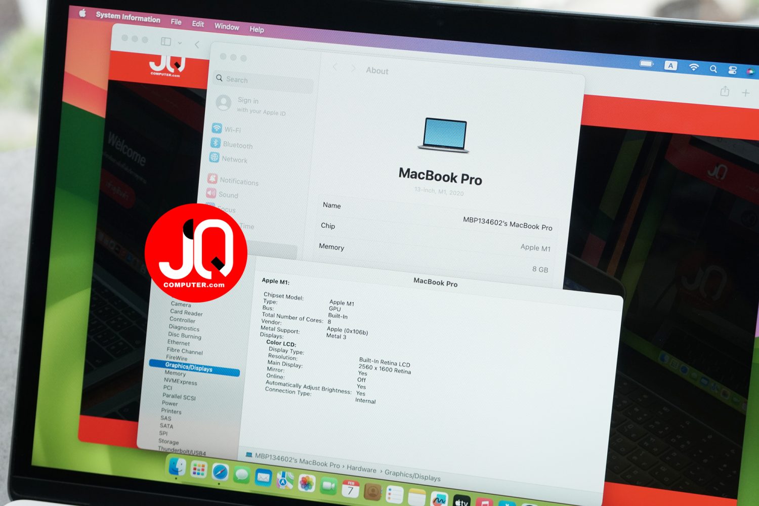 MacBook Pro 13" Apple M1, 2020 - Image 6