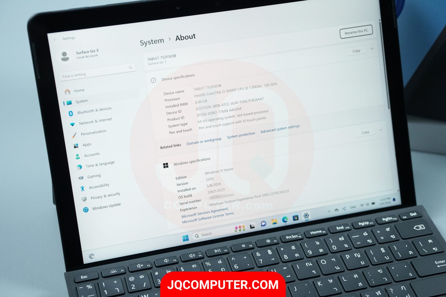 Microsoft Surface Go 3, Intel Core i3 - Image 5