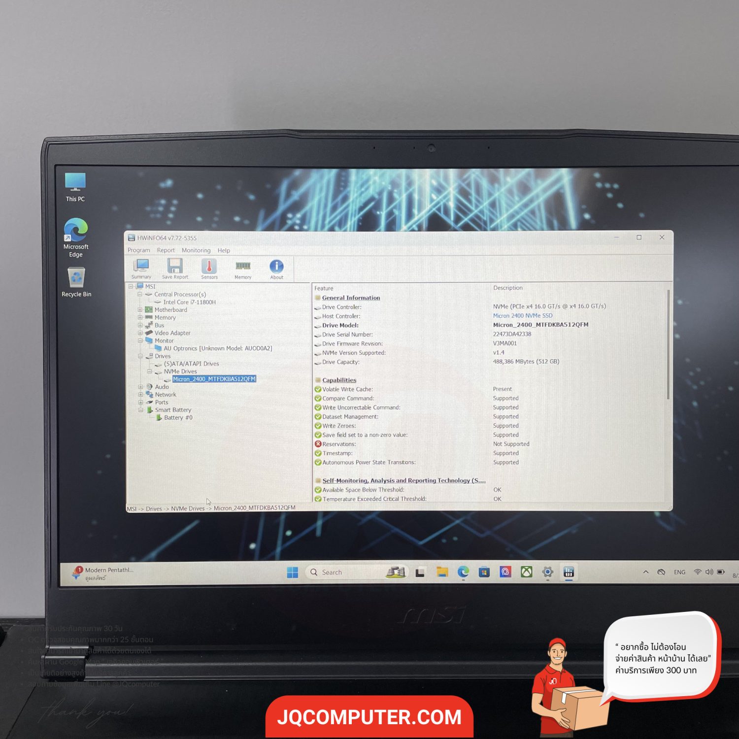 MSI GF63 Thin - Image 10