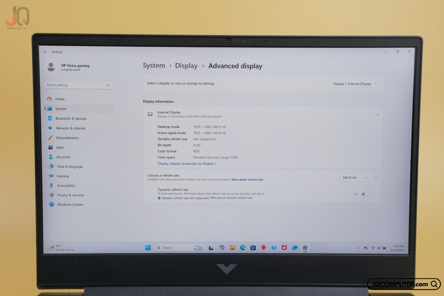 HP Victus Gaming 15 - Image 9
