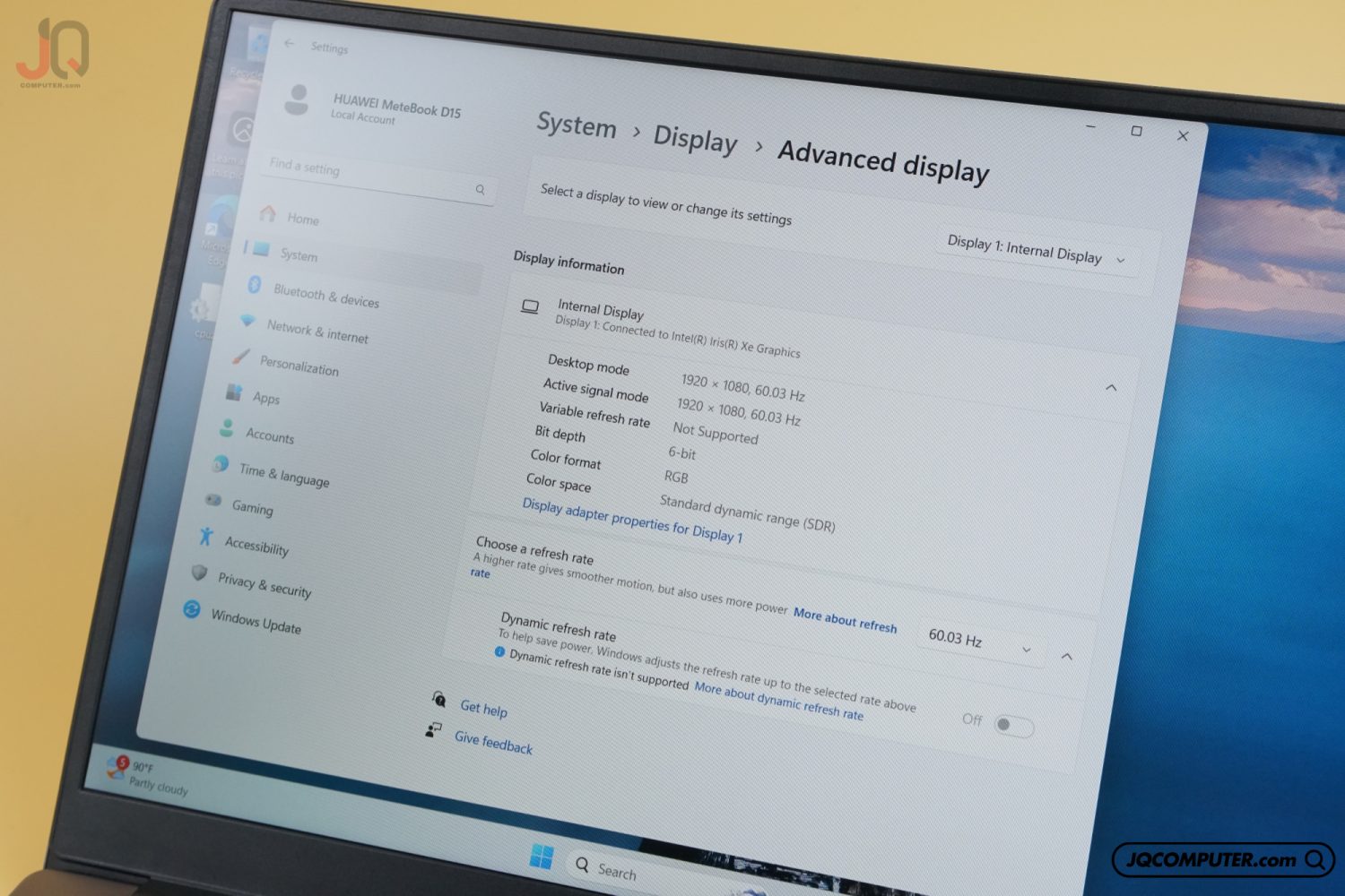 Huawei MateBook D15 - Image 12